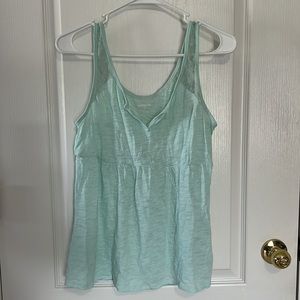 Like new! Express Women’s Tank Top w Lace - size small